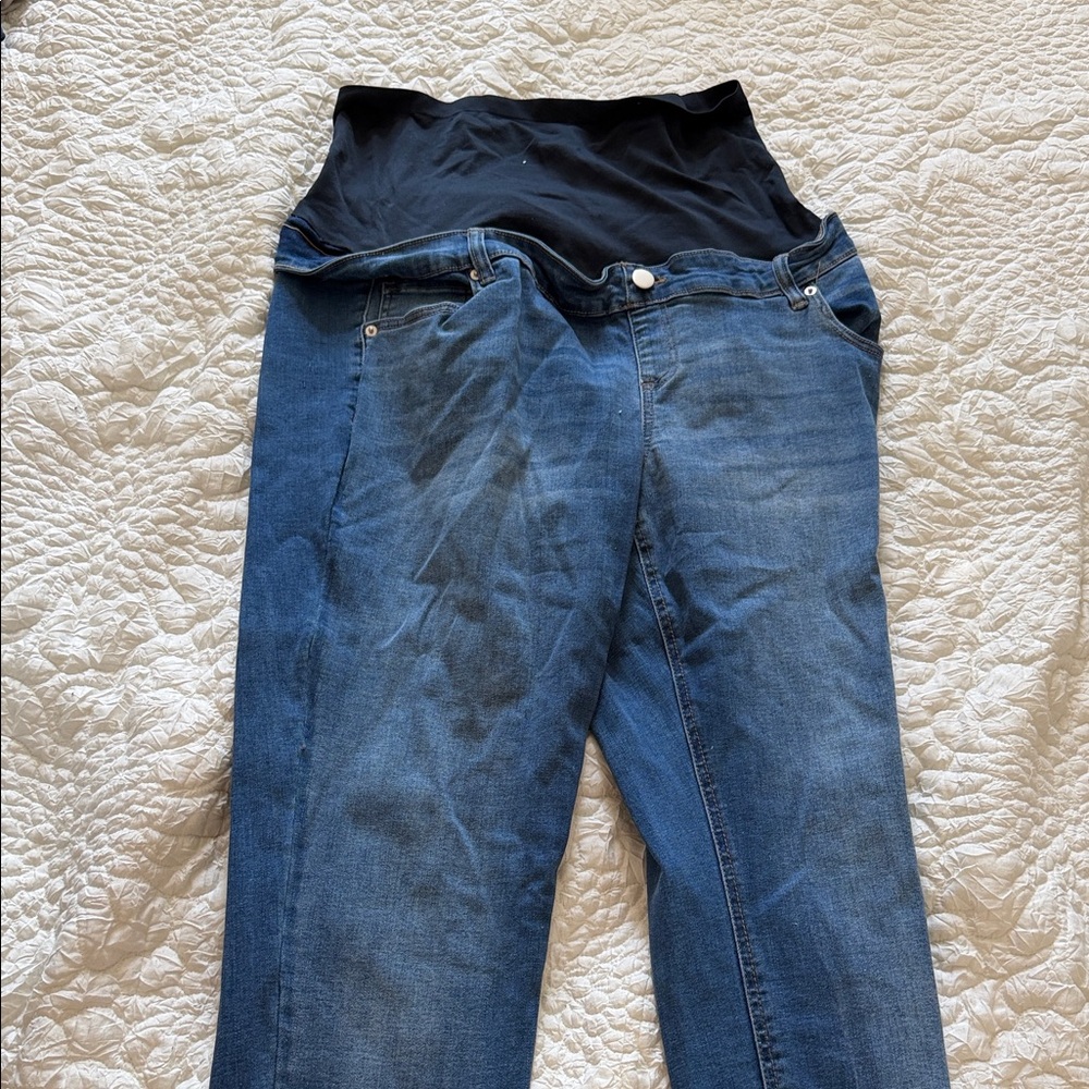 Time and Tru High Rise Blue Jeans